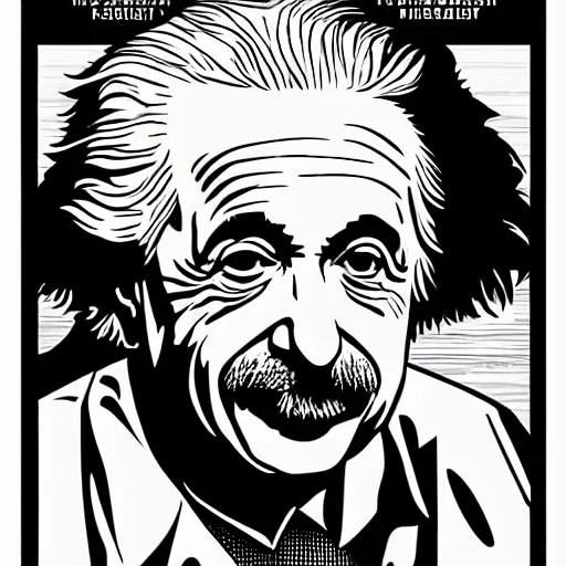 Image similar to portrait of albert einstein by laurie greasley, cg society