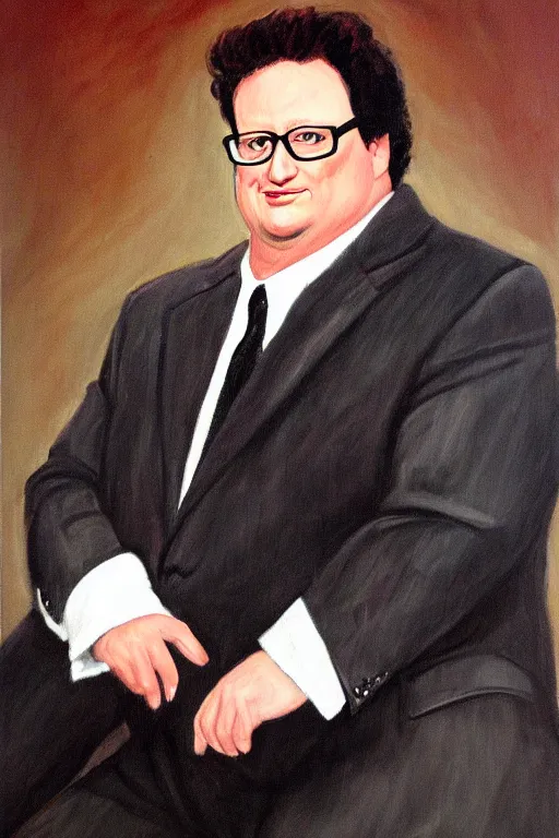 Prompt: Wayne Knight in an Elizabeth portrait, highly detailed,