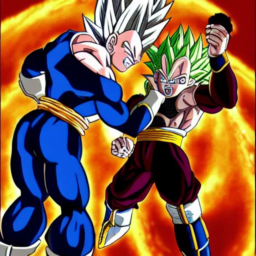 vegeta vs trunks image - Lemmingball Z - IndieDB