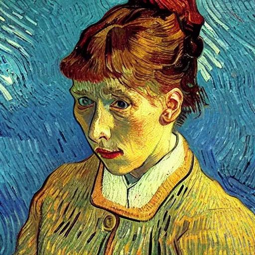 Prompt: high quality high detail painting by vincent van gogh, hd, young shocked girl, photorealistic lighting