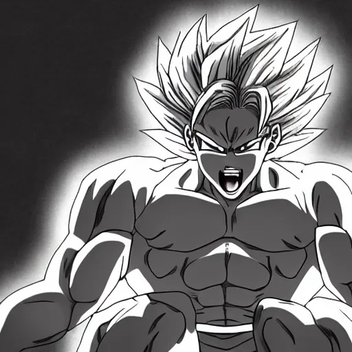 goku from dragon ball, sketch by glen keane and jin, Stable Diffusion