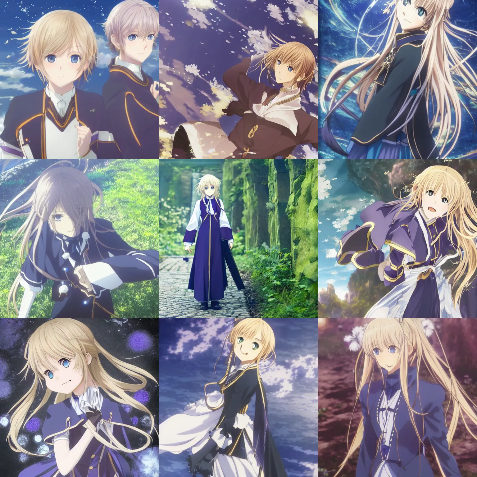 Prompt: Violet Evergarden