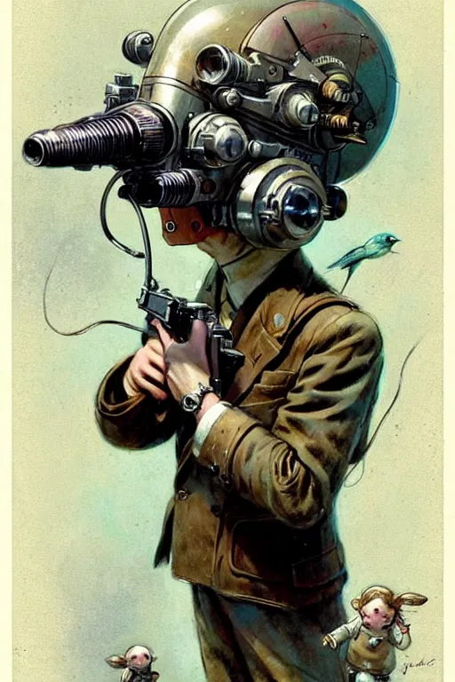 Image similar to ( ( ( ( ( 1 9 5 0 s retro ray gun. muted colors. ) ) ) ) ) by jean - baptiste monge!!!!!!!!!!!!!!!!!!!!!!!!!!!!!!