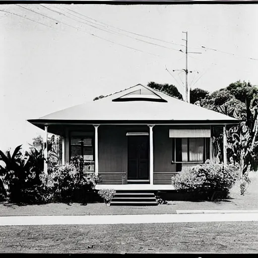 Prompt: californian bungalow, australia, 1 9 2 0 s