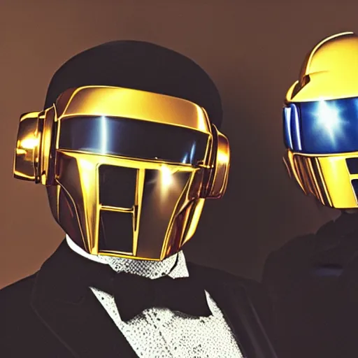 Image similar to Steampunk Daft Punk members