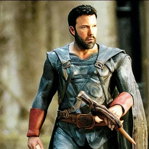 Prompt: Ben affleck in the legend of Zelda