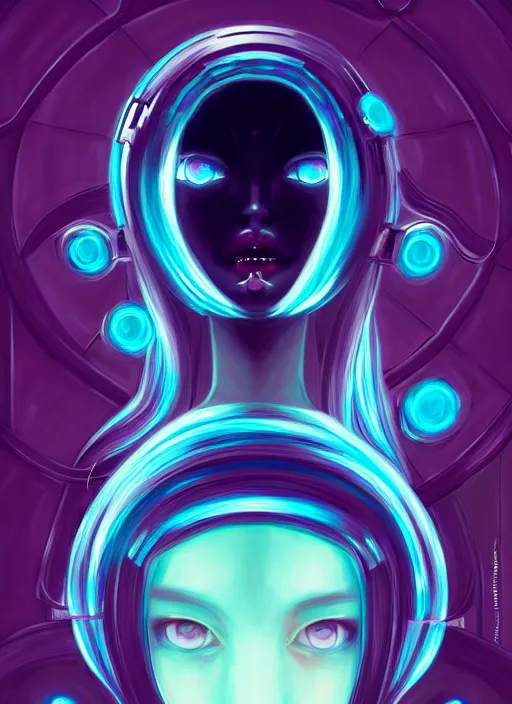 Image similar to symmetry!! portrait of hatsune miku, sci - fi, tech wear, intricate, elegant, highly detailed, digital painting, artstation, concept art, smooth, sharp focus, illustration, anato finnstark, anna kovalevskaya, pablo hurtado de mendoza, marton gyula kiss ( kimagu )