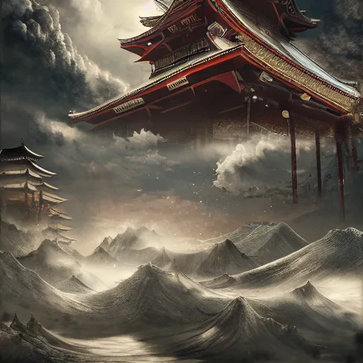 Prompt: shogun audio, action, ultra realistic, hyper detailed, cinematic, digital painting, elegant, intricate, japanese art, trending, futuristic, beautiful scenery,