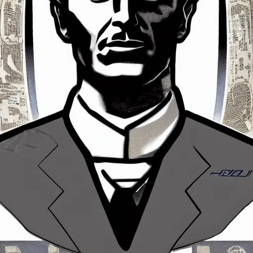 Prompt: [UHD Nikola Tesla as a GTA character on the streets of futuristic laserpunk Dallas, holding a wicked ray gun, correct face, intricate facial details, symmetrical face, elegant, graphic detail, digital painting, trending on artstation, concept art, tonalism, sharp focus, illustration, art by Akira Toriyama and Greg Rutkowski and Alphonse Mucha]