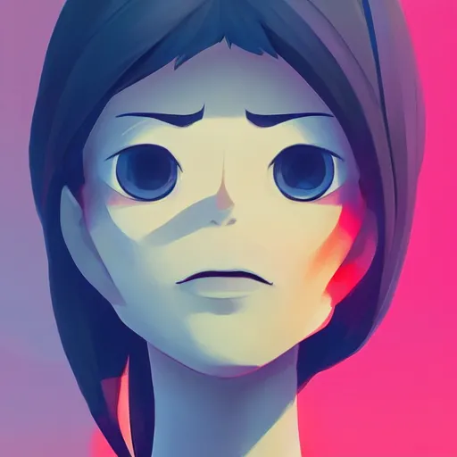 Image similar to face icon stylized minimalist nintendo, loftis, cory behance hd by jesper ejsing, by rhads, makoto shinkai and lois van baarle, ilya kuvshinov, rossdraws global illumination