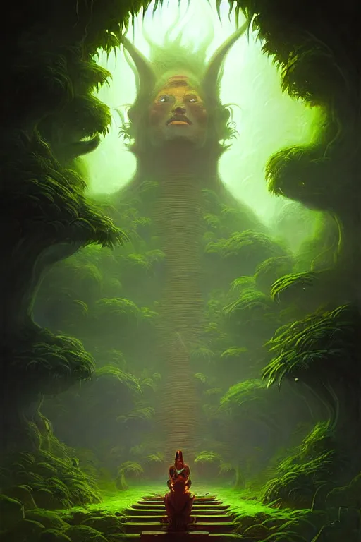 Image similar to The Ayahuasca Spirit, by Andreas Rocha