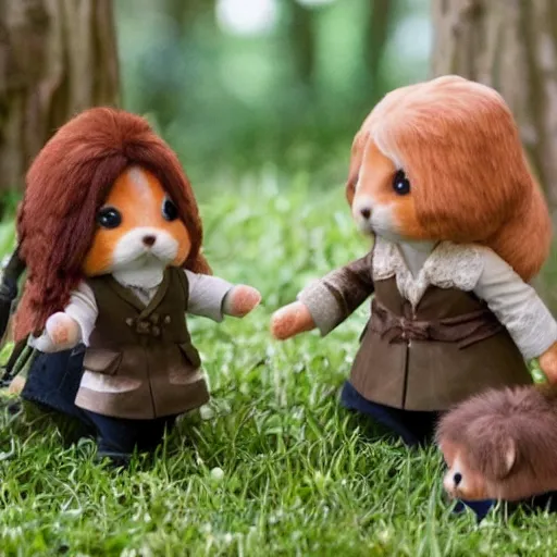 Image similar to the hunger games calico critters