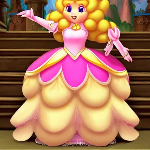 Prompt: princess peach