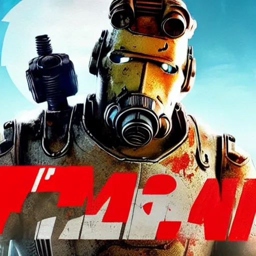 Prompt: promotional poster for the real life new fallout 4 movie,