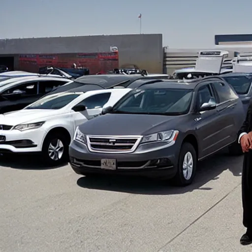 Image similar to isis car dealership