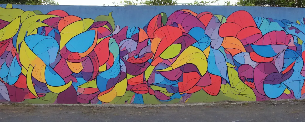 Image similar to a mural by loomit