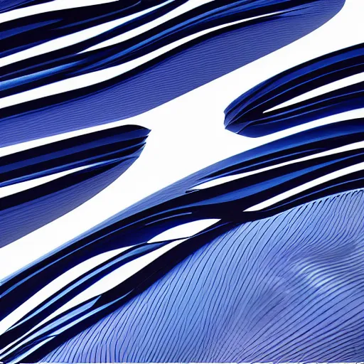 Prompt: smooth curvilinear dragonfly wings pattern by Zaha Hadid