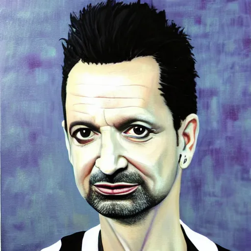 Prompt: Dave Gahan from depeche mode, painting