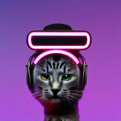 Cat discount with headset