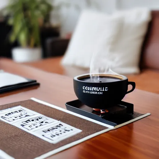 Prompt: manual coffee V60 brewing, with fellow stagg ekg, on a coffee table, product photography, ad campaign