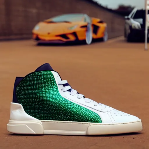 Image similar to lamborghini sneakers