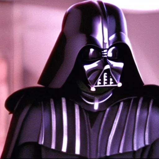 Prompt: A film still of Michael Jackson as Darth Vader from Star wars realistic,detailed,close up