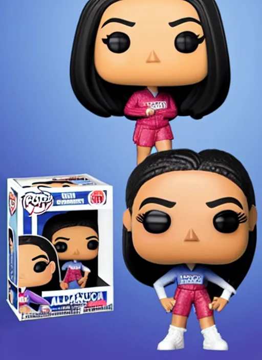 Image similar to alexandra ocasio cortez funko pop