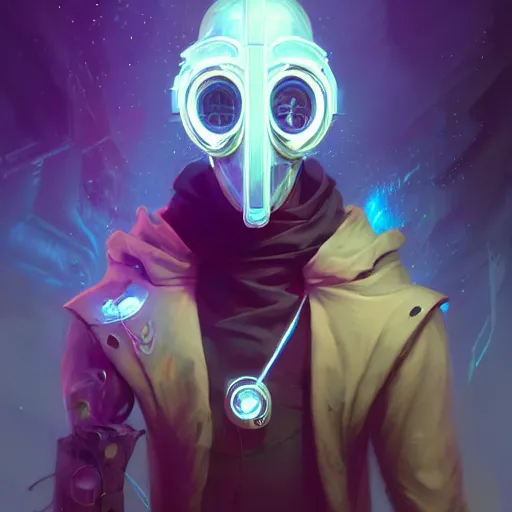 Image similar to a portrait of a cybernetic plague doctor, cyberpunk concept art by pete mohrbacher and wlop and artgerm and josan gonzales, digital art, highly detailed, intricate, sci-fi, sharp focus, Trending on Artstation HQ, deviantart, unreal engine 5, 4K UHD image