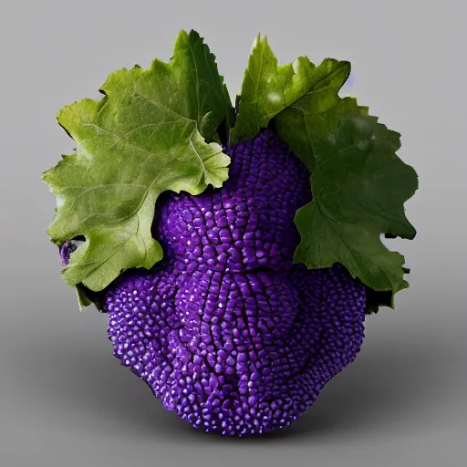 Prompt: grape thanos, hyperdetailed, artsation, cgsociety, 8 k