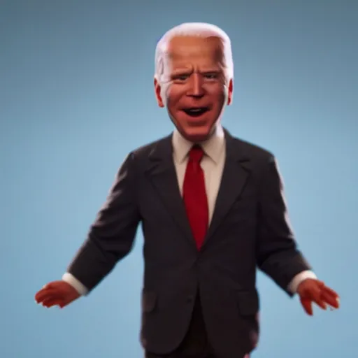 Image similar to creepypasta joe biden, hyperrealistic, claymation, volumetric lighting, 3 5 mm film still, concept art