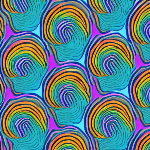 Prompt: rainbow pattern wallpaper, 8k, high contrast