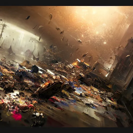Image similar to full body pose, hyperrealistic mixed media painting of beautiful chaos, dim volumetric lighting, 8 k, octane beautifully detailed render, extremely hyper detailed, intricate, epic composition, cinematic lighting, masterpiece, trending on artstation, very very detailed, masterpiece, stunning, hdr, smooth, sharp focus, high resolution, award, winning photo, dslr, 5 0 mm