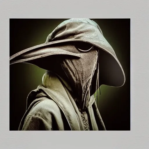 Image similar to teenage plague doctor yearbook photo. extremely lush lifelike detail. award - winning digital art by ansel adams, roger deakins, steichen. surreal scientific photoillustration, masterpiece, artstation, shutterstock polycount contest winner, biomorphic. child larva plague doctor