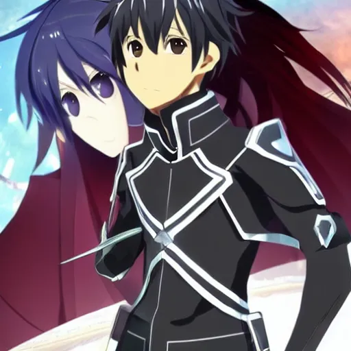 Image similar to sword art online kirito