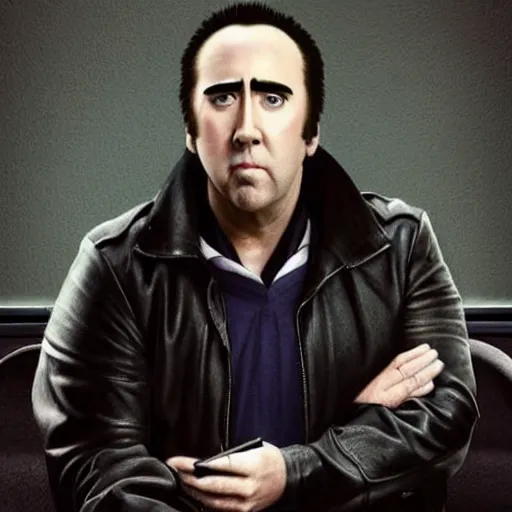 Image similar to Everyone is Nicolas Cage