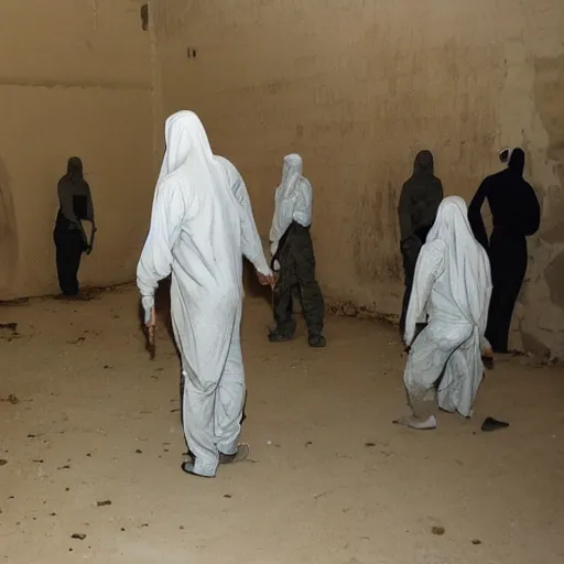 Prompt: Abu Ghraib