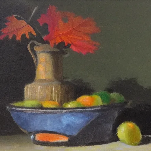 Prompt: still life scenic