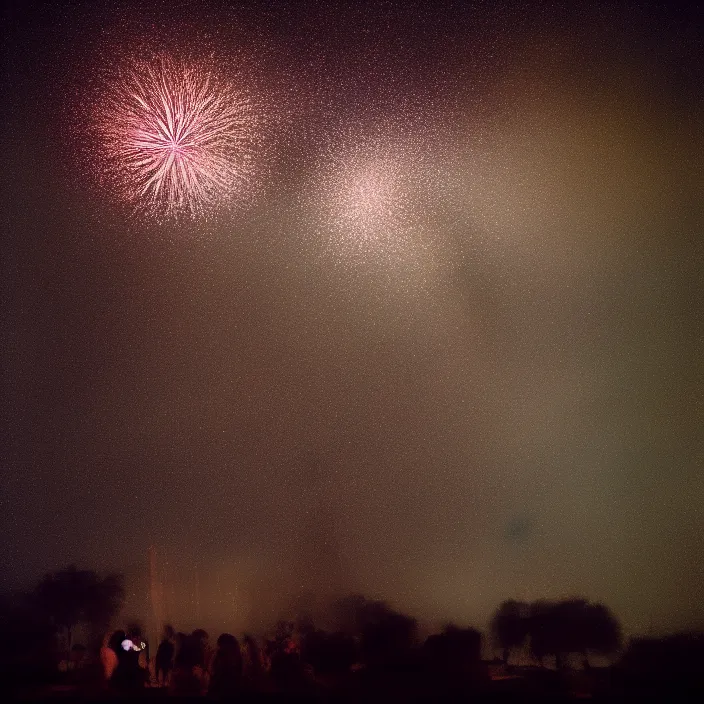 Image similar to galaxy fireworks starry sky shot by Steve McCurry