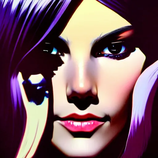 Image similar to victoria justice. underground box office hit, fantasy and seventies italian horror movie, unreal engine, intricate, ultra detailed 8 k, ambient occlusion, best, cool, extremely beautiful and aesthetic shape of face and neck, art by hiroaki samura and ilya kuvshinov and rossdraws andy warhol