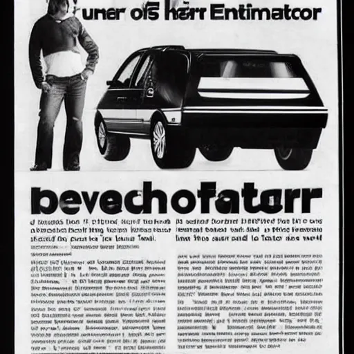 Prompt: The 1980's advert for the retro turbo encabulator