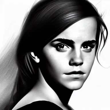 Image similar to portrait of emma watson, digital art, artstation cgsociety masterpiece