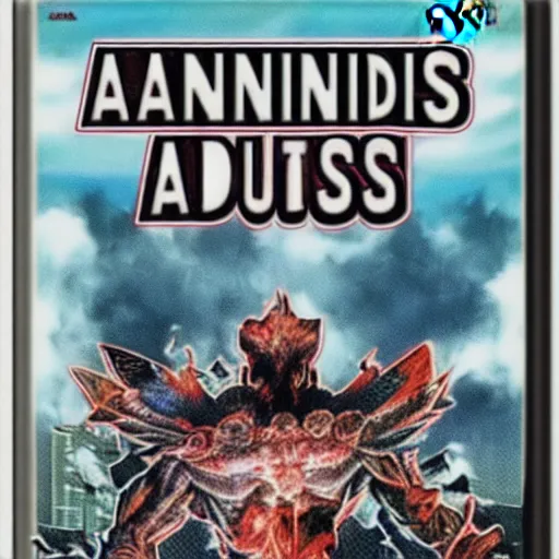 Prompt: Among Us Nintendo DS cover