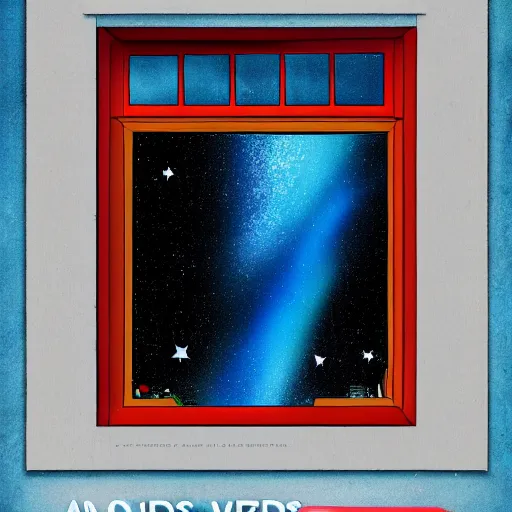 Image similar to a window to space