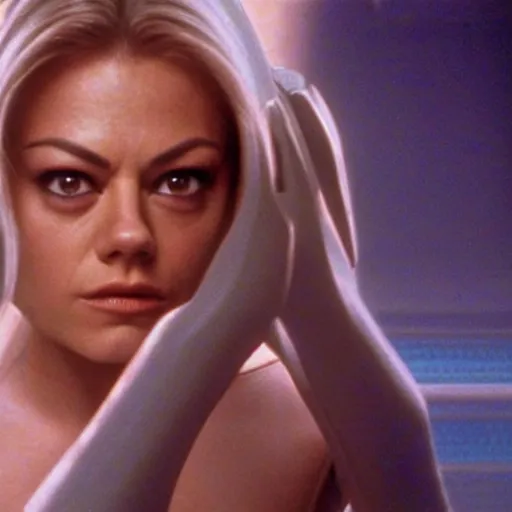 Image similar to A still of Mila Kunis as Seven of Nine in Star Trek: Voyager (1995)