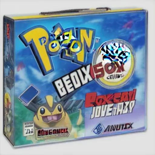 Prompt: pokemon alex jones version box art game boy advance