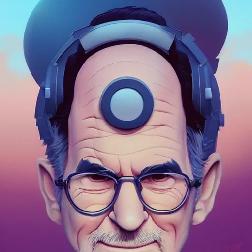 Prompt: face icon stylized minimalist steven spielberg, loftis, cory behance hd by jesper ejsing, by rhads, makoto shinkai and lois van baarle, ilya kuvshinov, rossdraws global illumination