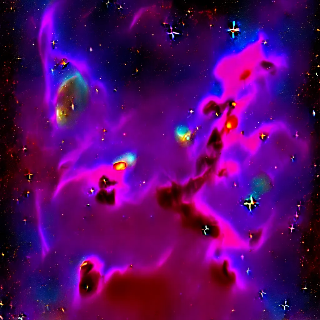 Prompt: ultra high definition images of nebulae
