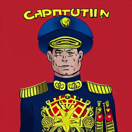 Image similar to captain belgium