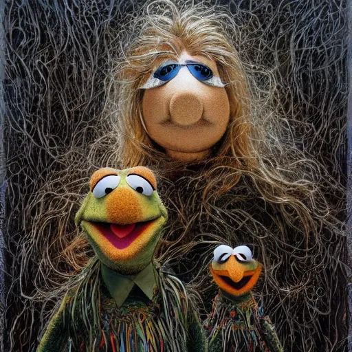 Image similar to muppets designed by peter gric