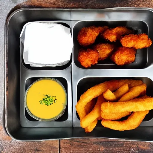 Image similar to fried food set meal